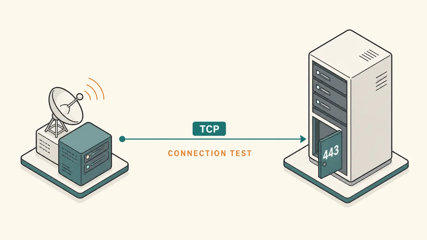 Concept illustration for tcp port checker