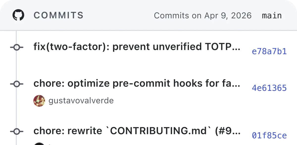 GitHub widget preview