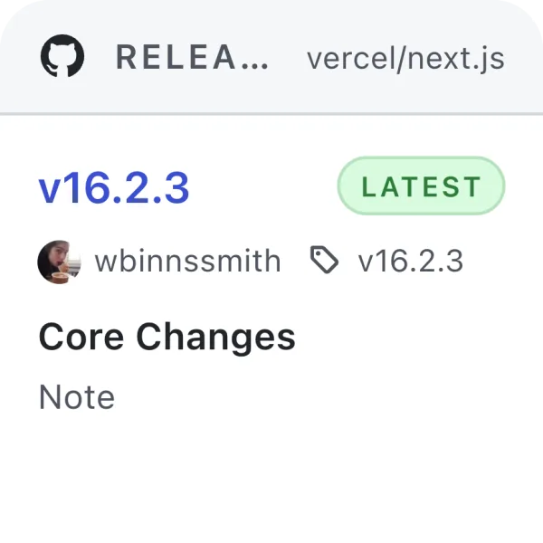 GitHub widget preview