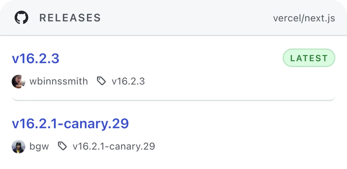 GitHub widget preview